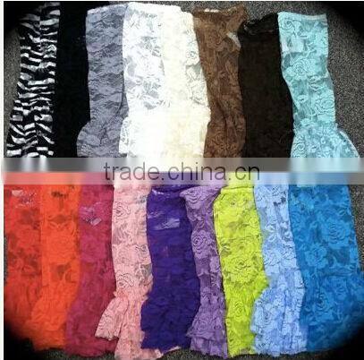 2014 wholesale cute lace leg warmer candy colours ruffled baby leg warmers