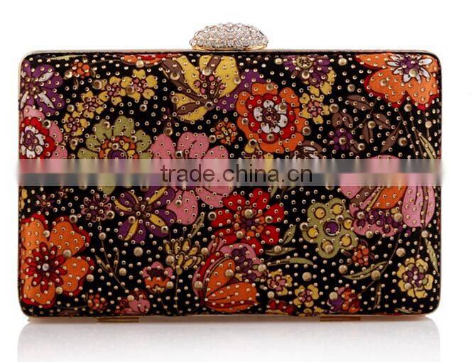 2015 new style evening shoes with matching bags