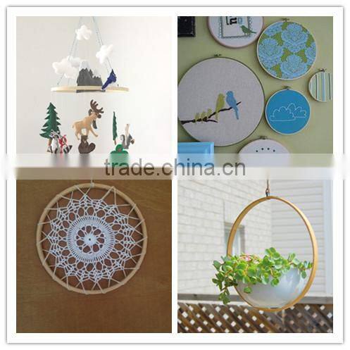 Fashion accessory for DIY bamboo embroidery hoop