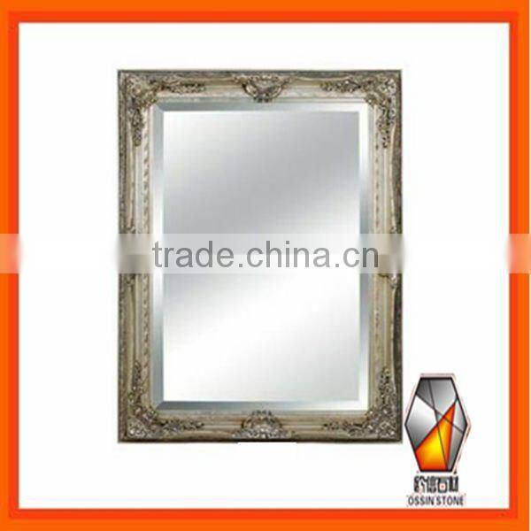 Traditional Wooden Wall Framed Mirror