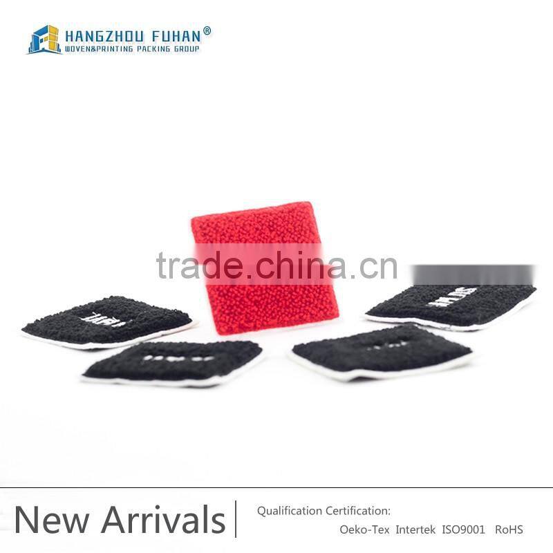 Professionally Custom Towel Embroidery Chenille Patches, Wholesale Towel Embroidery Badge