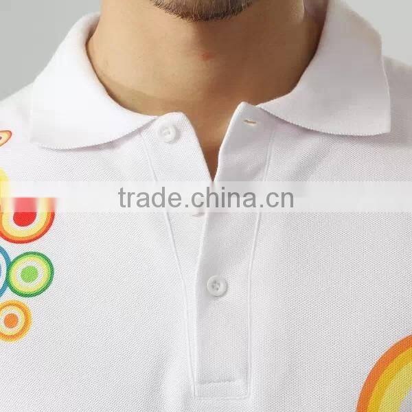 Printed logo work shirts custom logo polo shirt for TNT express