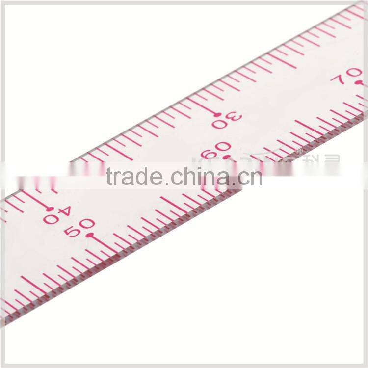 Kearing individual package 1/4 & 1/5 Proportion flexible Plastic Engineer Scale Ruler Built-in calibration1.2mm thickness # 8502