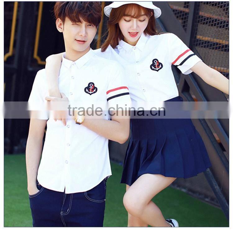 Fantasy Girls And Boys Summer High School Uniform Costume