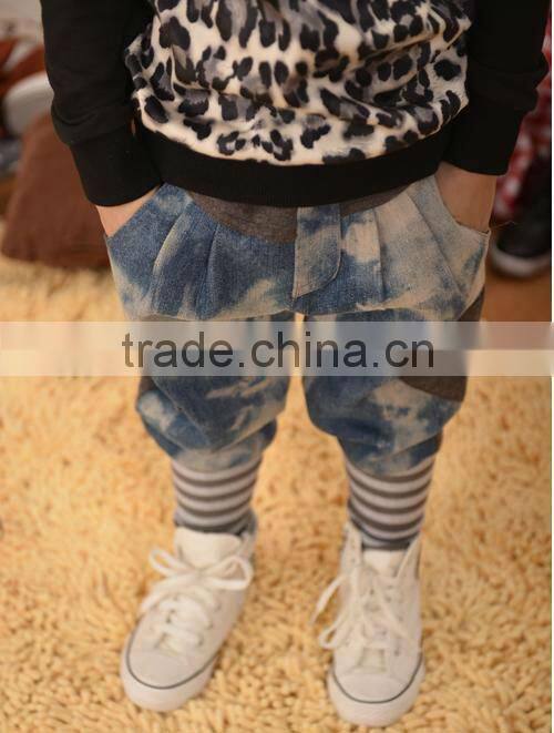 New Design Cheap brand name Jeans for kids