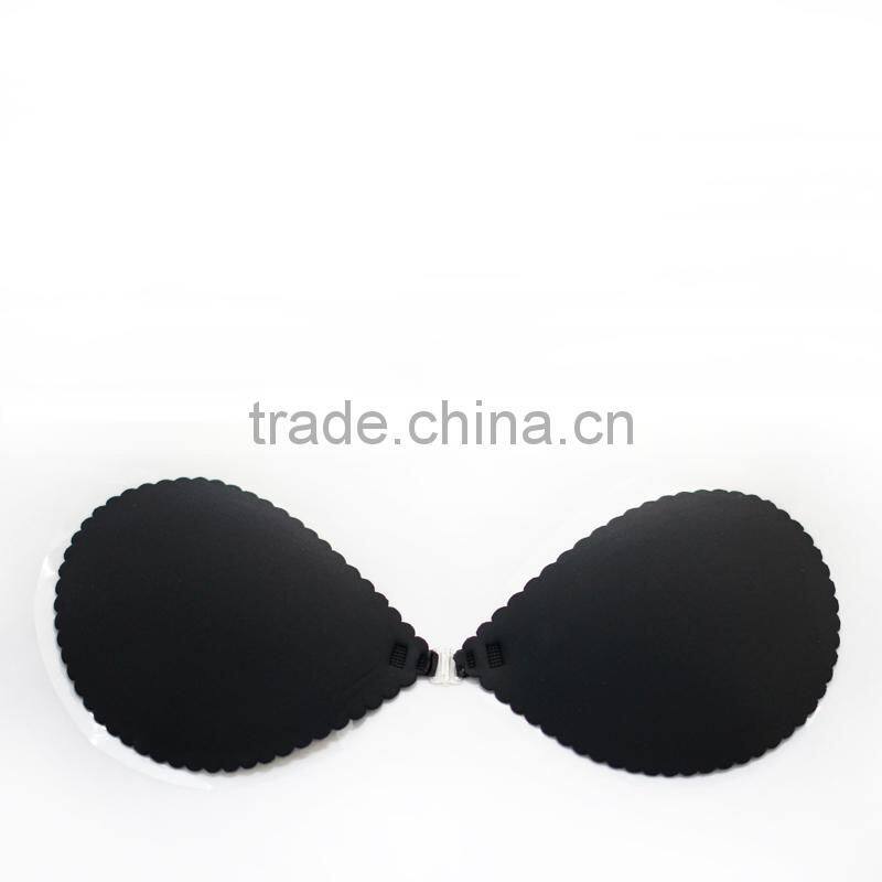 Seamless breathable padded invisible push up bra,adhesive bra,backless bra