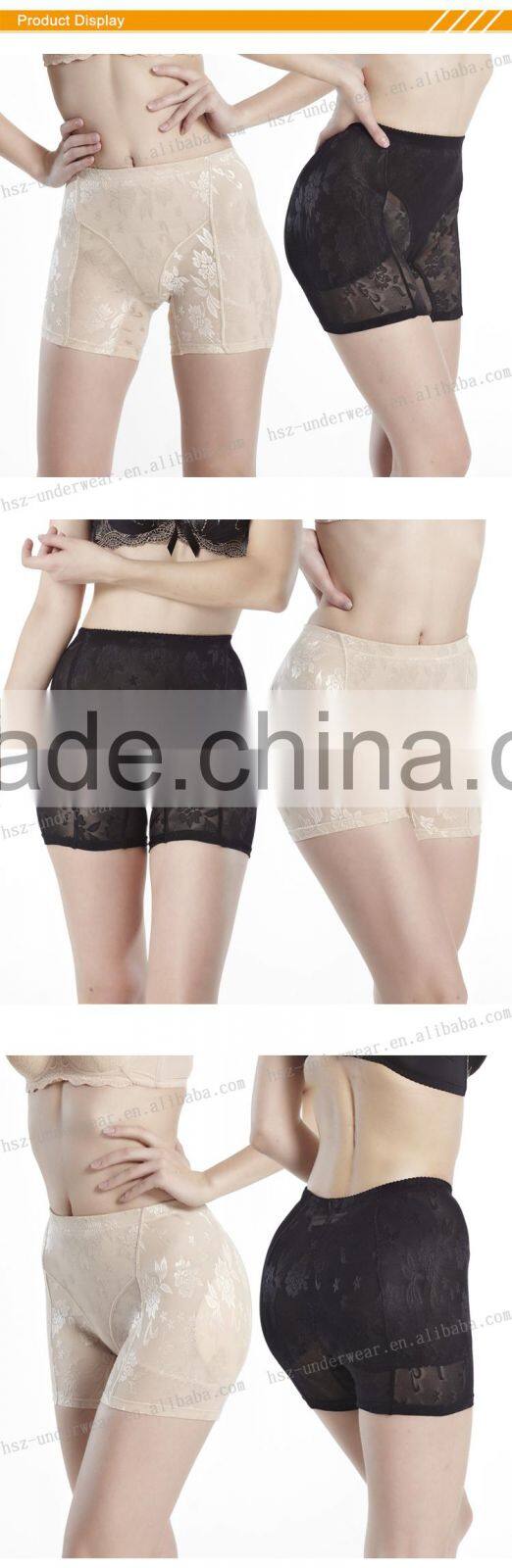 HSZ-8996 High Waist Breathable Women Plus Up Panties Plus Size Lady Padded Underwear