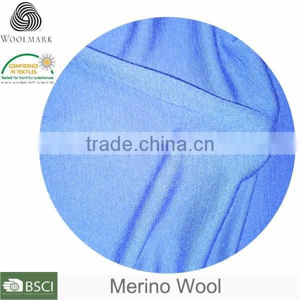 Merino wool knit fabric,wool blended fabric for t-shirt