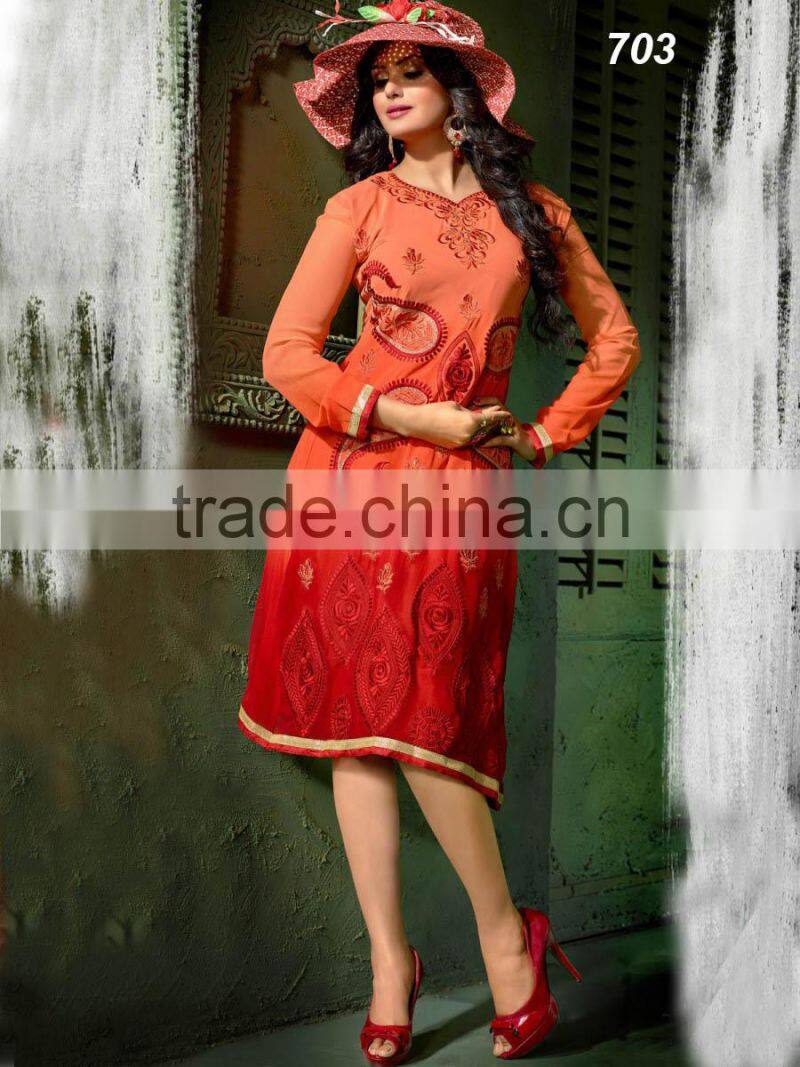 Western Party Wear Kurtis