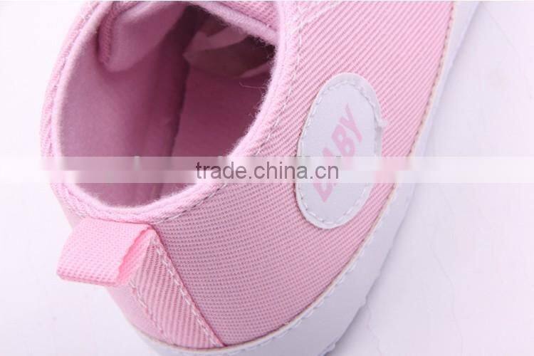 Hot sale casual sport baby canvas shoes