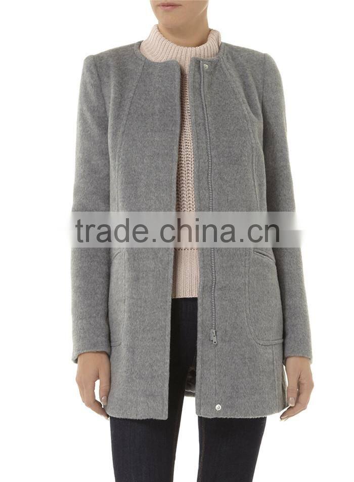 fashionable warm worsted the latest coat styles for women