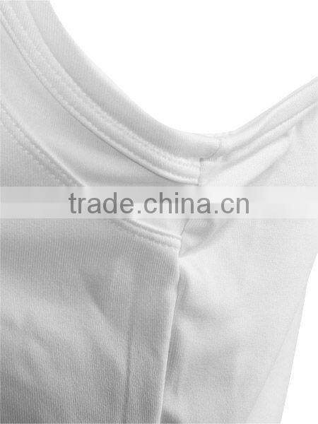 Women's Blank White Tennis Top