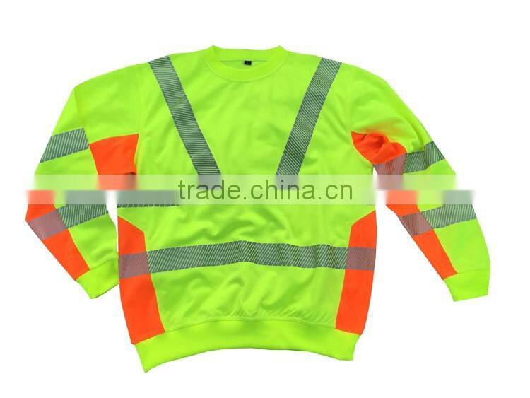Heat transfer tape EN20471 safety wear hi vis t shirt