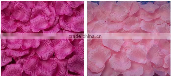Festival decoration flower silk rose petals wholesale--37 color for choose