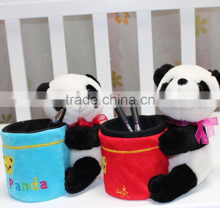 Ins Hot Sale Animal shaped plush pencil vase
