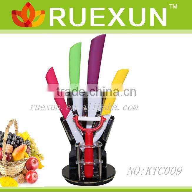 Colorful handle ceramic peeler