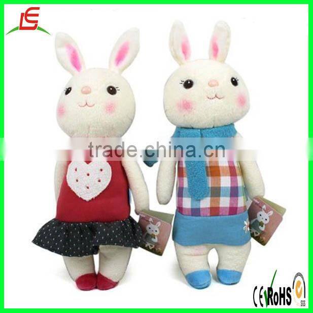 couple Lovers Animal Plush Doll Stuffed Toy Valentine's Rabbit gift