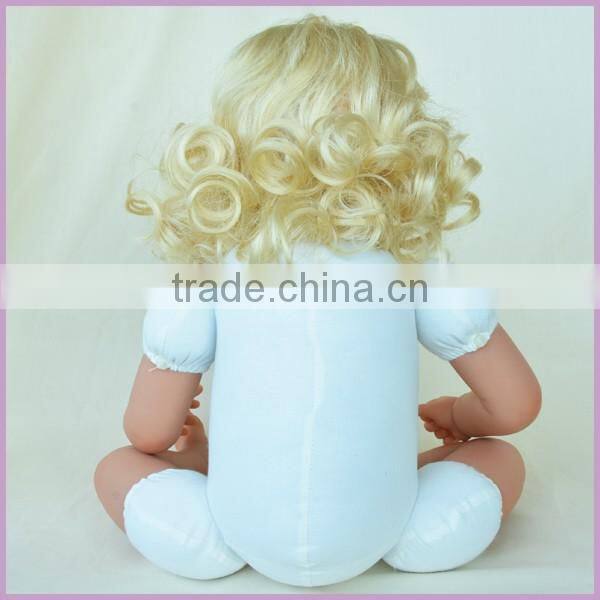 Smiling wholesale reborn doll kit/reborn baby doll 2016/popular 2016 hot sell baby amore doll