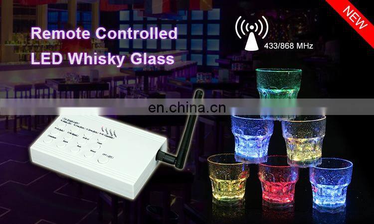 2017 Customised Logo Promotion Lighting Remote Control DMX 512 Led Bracelet