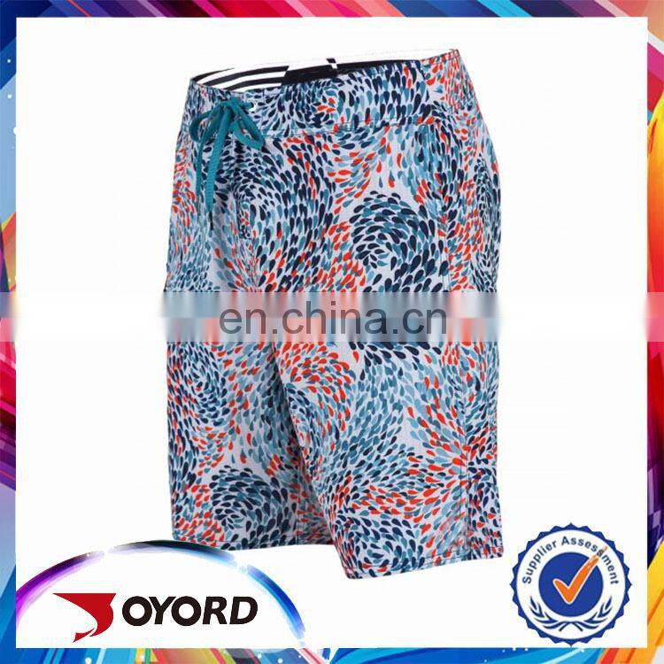 Spandex unisex bardian waterproof swim trunk