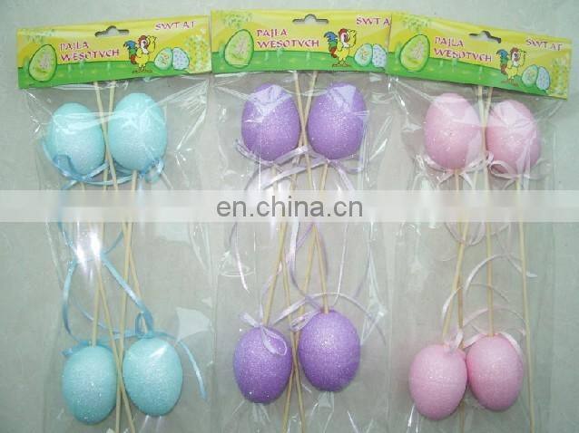 2016 hot sell plastic decoration Easter eggs