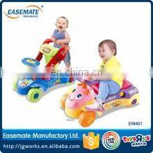 Hot Kids Cartoon Musical Slide Ride on Car Walker for sale