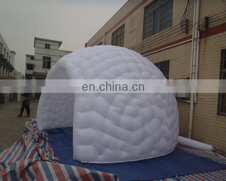 Sunway Factory Wholesale Inflatable Bubble Dome Tent Poolside Inflatable Cabana Tent