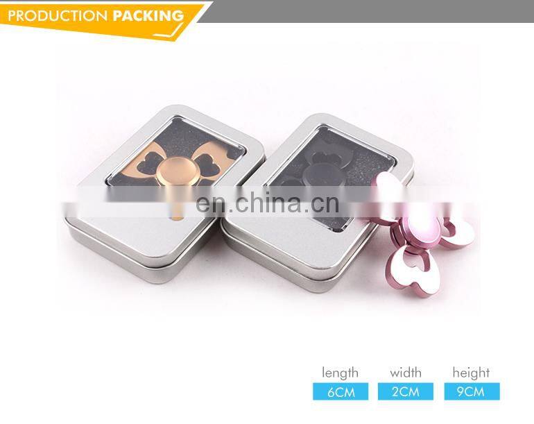 Hot alloy finger top metal edc hand fidget spinner