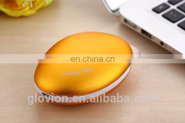 Best selling customized logo promotional hand warmer mini electric hand warmer cute mango hand warmer