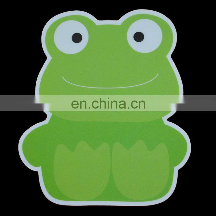Die cut pvc surface EVA cartoon mouse mat