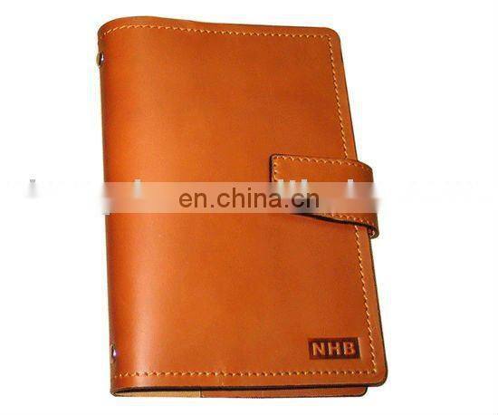 Old Fashion Popular Customizable Soft Leather Notebook