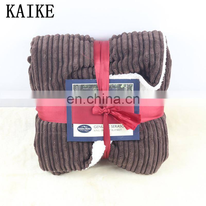 100%polyester cheap polar fleece flannel lamb baby heated mink blanket spain