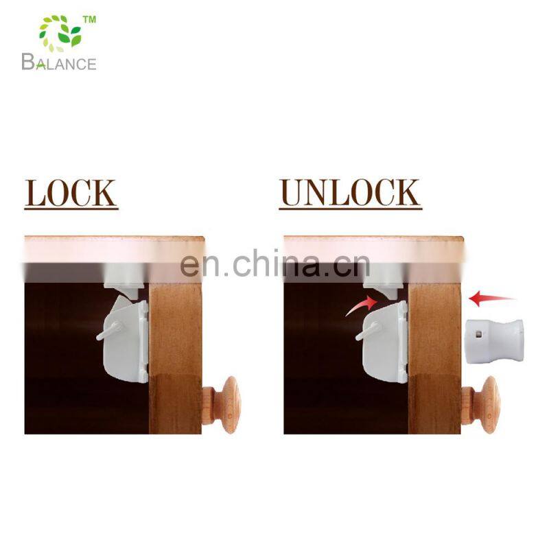 Lock & key set for Child Safety Magnetic Lock 2019