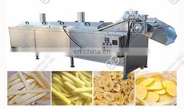 Hot Sale Full Automatic Fresh Frozen French Fries Production Line Pringle Potato Chips Making Machine For Sale