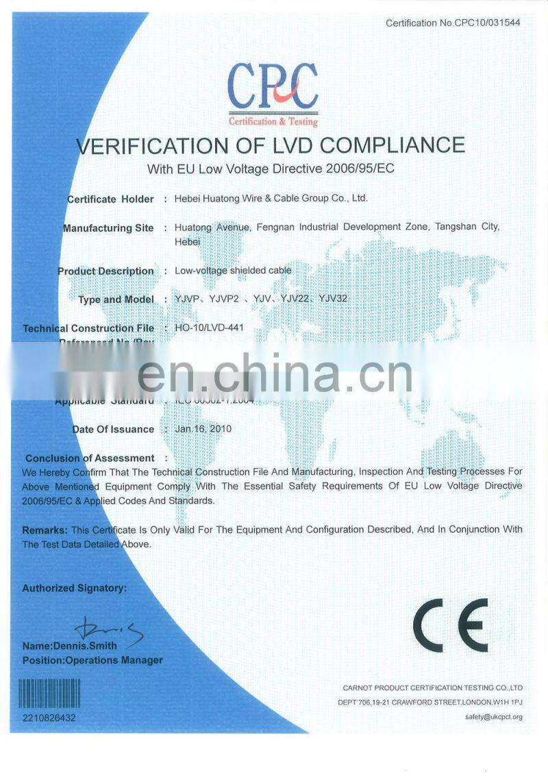 Best sell product 3x95 power cable