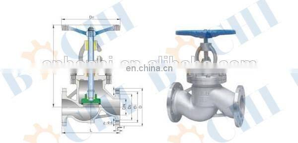 Marine GB Stainless Steel Globe Valve