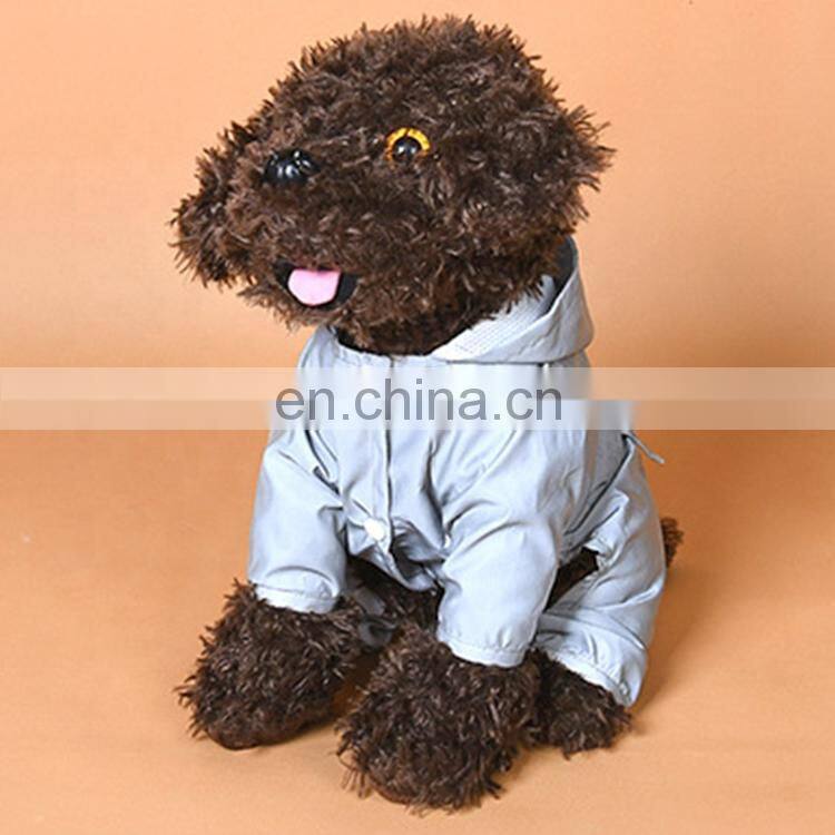 HongQiang Wholesale Small Dog Clothing Hooded Dog Coats