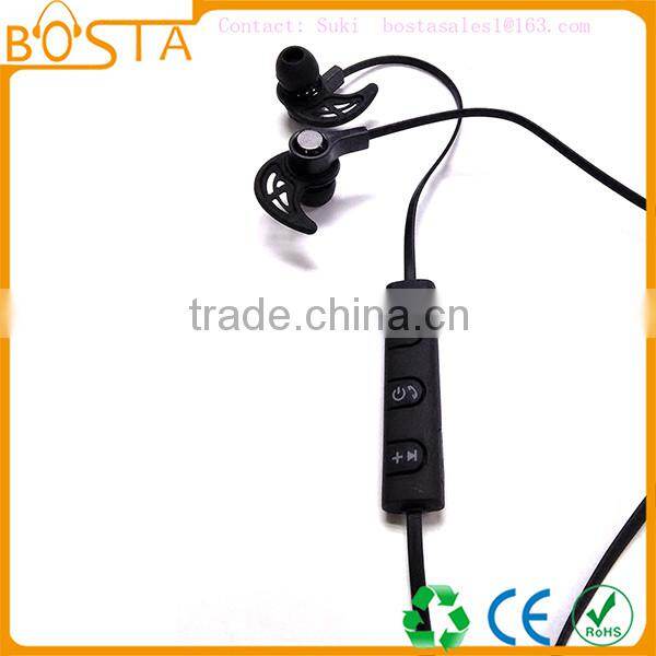 Stereo fashion hot selling low cost high quality BQB magnetic bluetooth eaprhones