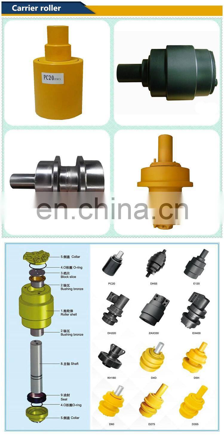 Excavator Spare Parts Excavator Hitachi EX100 Carrier Roller/Upper Roller/Top Roller