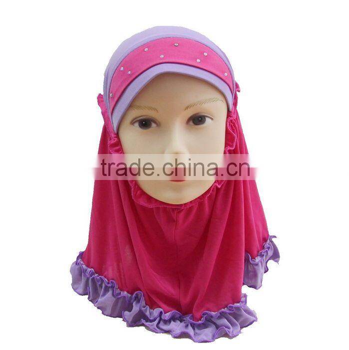 A588 Pretty 2015 New Children girl muslim hijab