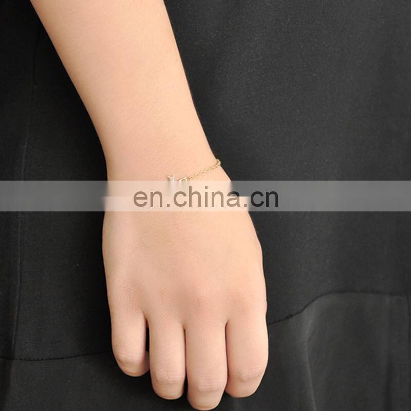 Bird Pendant Charm Chain Bracelet Swallow Baby Bird Couple Bracelets Jewelry