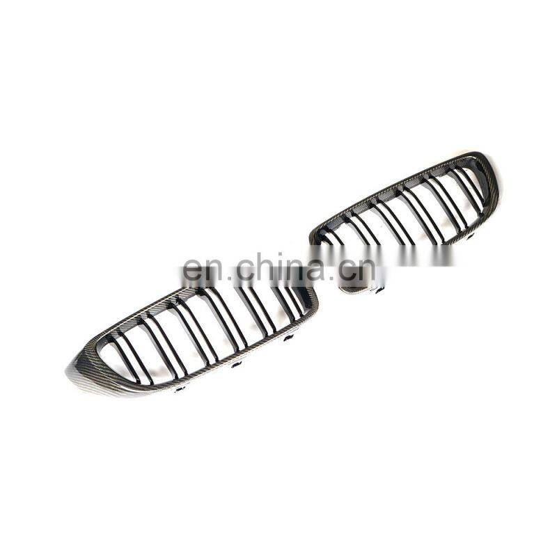 carbon fiber F32 mesh grill grille fit for BMW 428I 435I 2014-2015