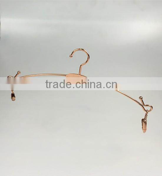 multifuntional metal hanger lingerie display hanger for underwear