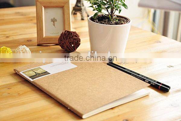 custom recycled kraft notebook custom print