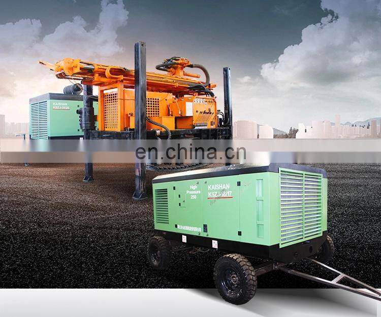 good price trailer mounted 300m pneumatic water well drilling rigs machine
