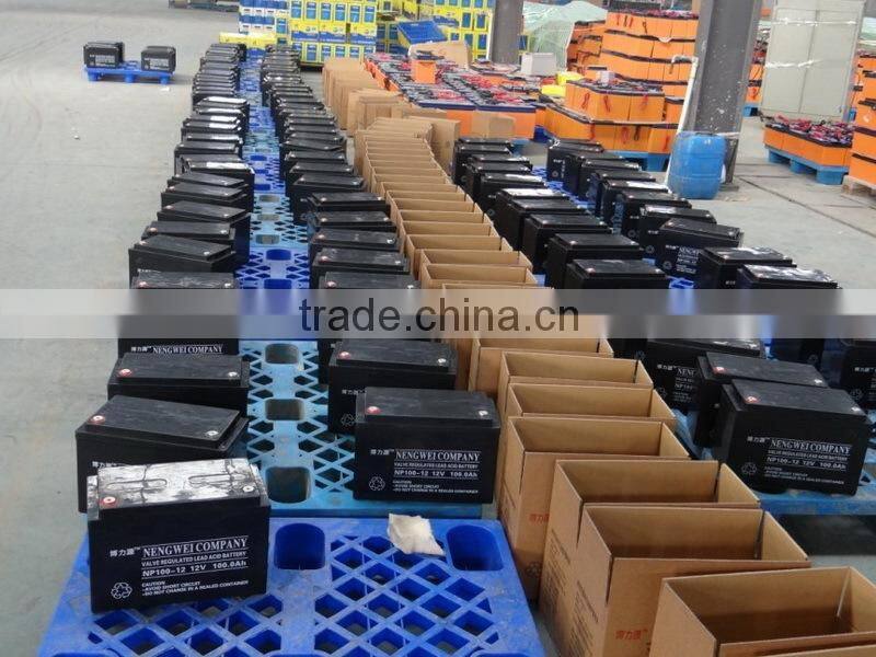 Eco-friendly 12v 100ah ups battery with long lifispan