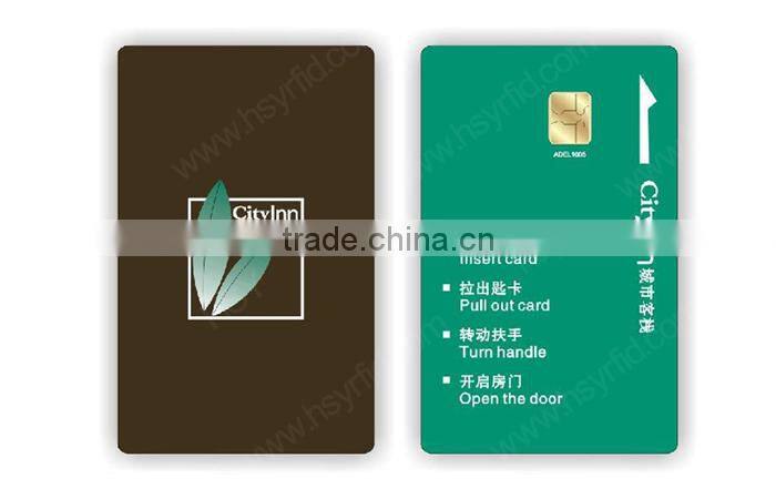 Smart chip card
