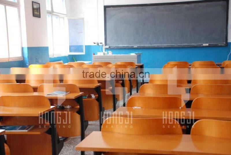 Special design double student desk and chair doblue school desk and chair TC009-E