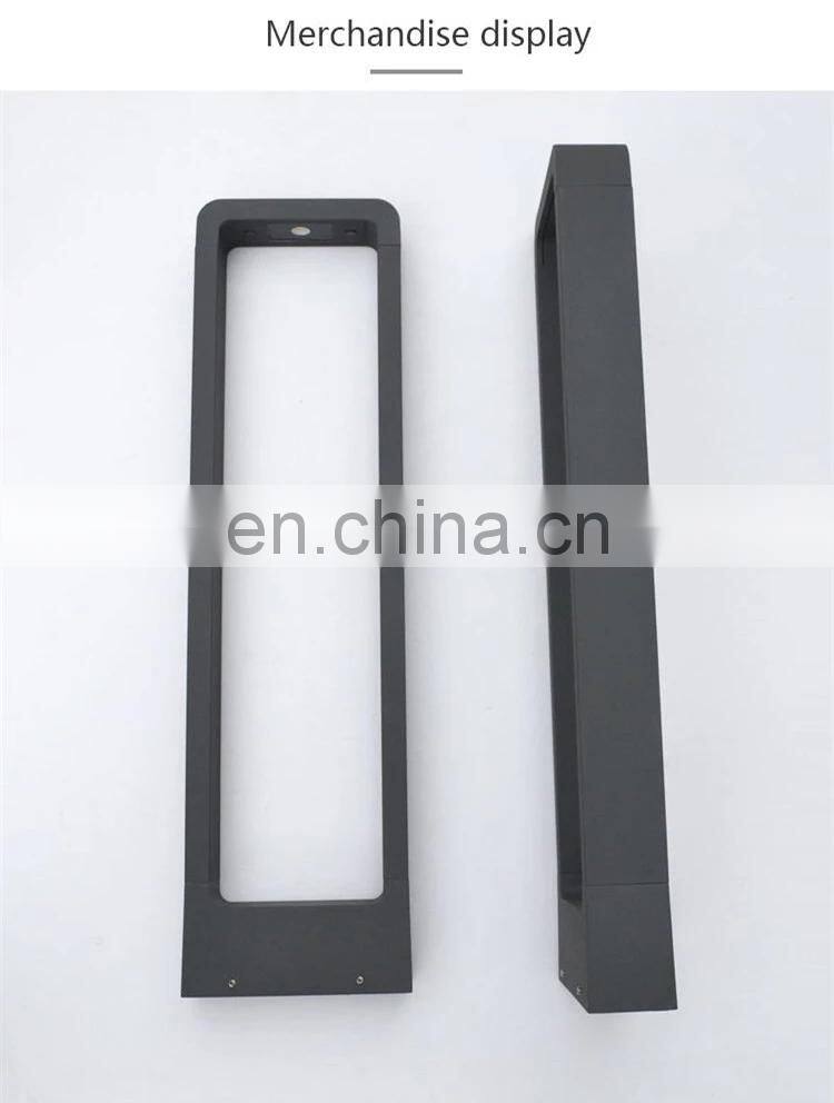 110V 220V Aluminum IP65 Outdoor 600MM Lawn Lamp 7W 12W 15W LED Bollard Garden Light
