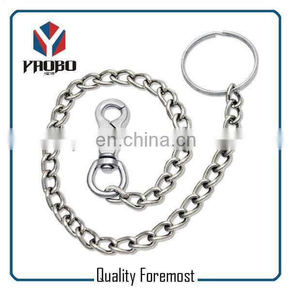 Fashion High Quality Custom Metal Jean Key Chain Roll For Men Women